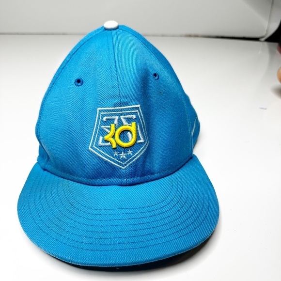 Nike True‎ KD snapback hat blue yellow - Picture 1 of 8